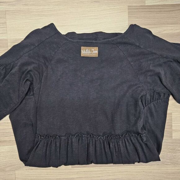 MATILDA JANE Womens Characters Counts Charlie Black Longsleeve Dress Large - Picture 8 of 8